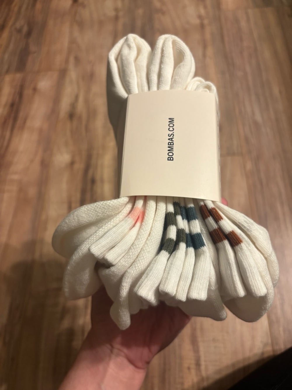 Bombas Women’s Modern Rib Rodeo Half-Calf Socks 4-Pack – Rose Mix